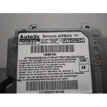 Recambio de centralita airbag para fiat fiorino básico referencia OEM IAM 1353557080  