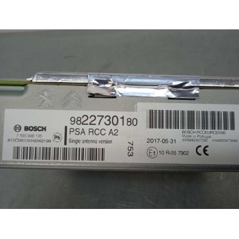 Recambio de sistema navegacion gps para peugeot 208 1.6 blue-hdi fap referencia OEM IAM 9822730180 7503900135 MODULO