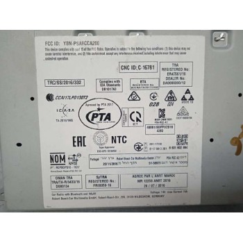 Recambio de sistema navegacion gps para peugeot 208 1.6 blue-hdi fap referencia OEM IAM 9822730180 7503900135 MODULO