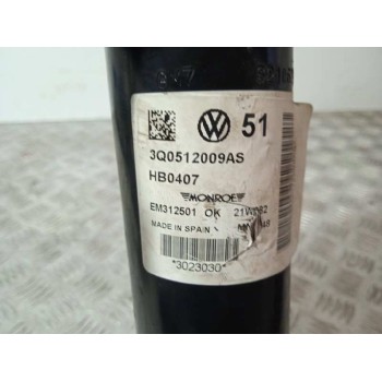 Recambio de amortiguador trasero izquierdo para volkswagen arteon (3h8) referencia OEM IAM 3Q0512009AS  