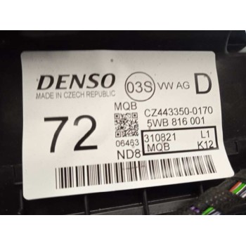 Recambio de calefaccion entera normal para volkswagen arteon (3h8) referencia OEM IAM 5WB816001 DENSO TOCADA