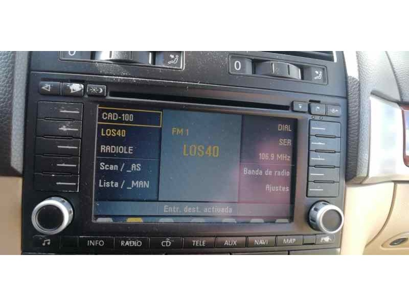 Recambio de sistema navegacion gps para volkswagen touareg (7la) tdi r5 referencia OEM IAM 7L6035191B 7612002022 