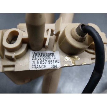 Recambio de parasol izquierdo para volkswagen touareg (7la) tdi r5 referencia OEM IAM 7L6857551AC BEIGE 