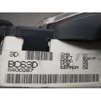 Recambio de cuadro instrumentos para nissan micra (k12e) acenta referencia OEM IAM BC63D SOPORTE ROTO 