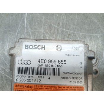 Recambio de centralita airbag para audi a8 (4e2) 3.7 quattro referencia OEM IAM 4E0959655  
