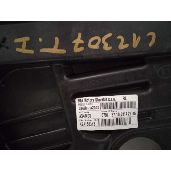Recambio de elevalunas trasero izquierdo para kia cee´d 1.4 crdi cat referencia OEM IAM 83470A2340 ELECTRICO SOLO MECANISMO