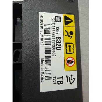 Recambio de centralita airbag para opel insignia berlina cosmo referencia OEM IAM 13578320  