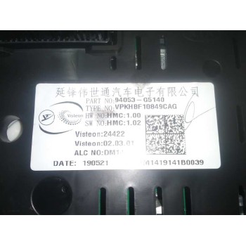 Recambio de cuadro instrumentos para kia niro drive referencia OEM IAM 94053G5140 94053G5140 