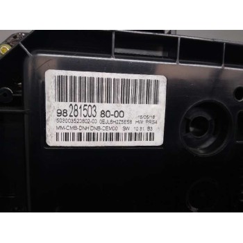 Recambio de cuadro instrumentos para peugeot 5008 gt referencia OEM IAM 982815038000 982815038000 