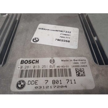 Recambio de centralita motor uce para bmw x3 (e83) 2.0d referencia OEM IAM 7801711 0281013251 