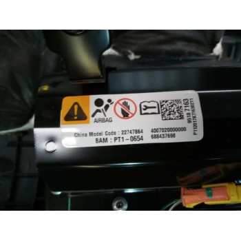 Recambio de kit airbag para chevrolet captiva 2.2 vcdi lt 2wd referencia OEM IAM 95460702  