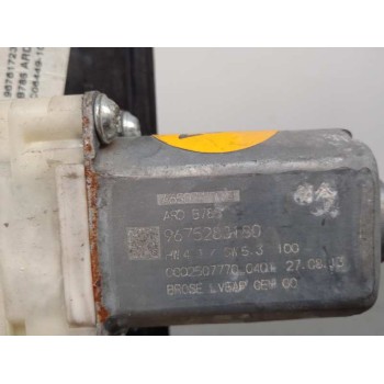 Recambio de elevalunas trasero derecho para citroën c4 picasso attraction referencia OEM IAM 9676172380 9675288180 6 PINS