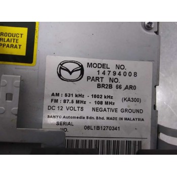 Recambio de sistema audio / radio cd para mazda 3 berlina (bk) 2.0 diesel cat referencia OEM IAM 14794008  