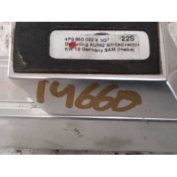 Recambio de barras techo para audi a6 allroad quattro (4fh) 3.0 tdi referencia OEM IAM 4F9860022 X2 4F9860021