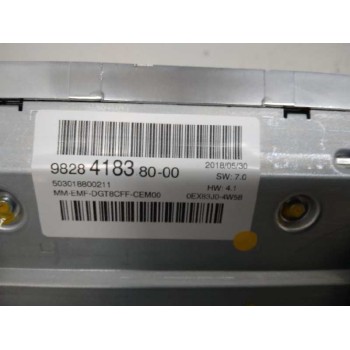 Recambio de sistema navegacion gps para peugeot 5008 gt referencia OEM IAM 9828418380 PANTALLA 