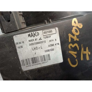 Recambio de faro izquierdo para fiat fiorino básico referencia OEM IAM 45570383 520601530 H4