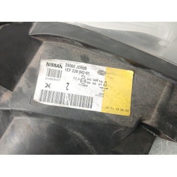 Recambio de faro izquierdo para nissan qashqai i (j10, nj10) 1.5 dci referencia OEM IAM 26060JD90B  
