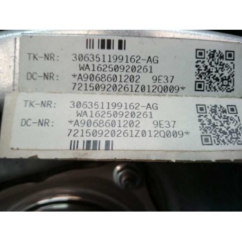 Recambio de airbag delantero izquierdo para mercedes-benz sprinterii caja cerrada (desde 01.06) 310/313/316 cdi (906.631/633/635