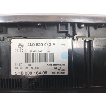 Recambio de mando climatizador para audi q7 (4l) 3.0 tdi referencia OEM IAM 4L0820043F  