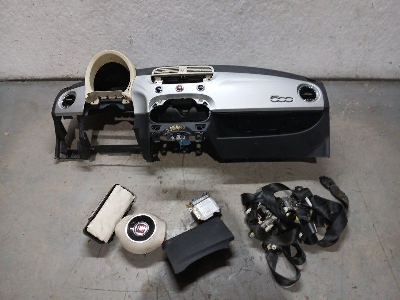 Recambio de kit airbag para fiat 500 (312_) 1.2 (312axa1a) referencia OEM IAM   rajado