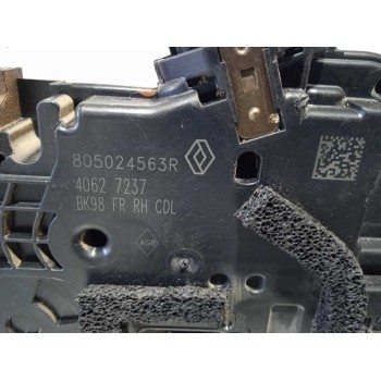Recambio de cerradura puerta delantera derecha para renault clio iv 0.9 referencia OEM IAM 805024563R 4 PIN 