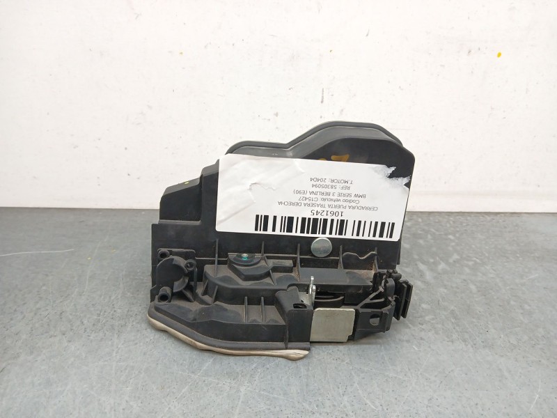 Recambio de cerradura puerta trasera derecha para bmw serie 3 berlina (e90) 320d referencia OEM IAM 58305094 4 PINES 