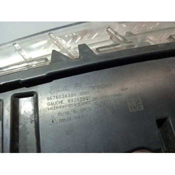 Recambio de piloto delantero izquierdo para citroën c4 picasso referencia OEM IAM 9676036380 LUZ DIURNA LED 89208991