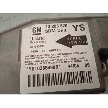 Recambio de centralita airbag para opel meriva cosmo referencia OEM IAM 13203620  