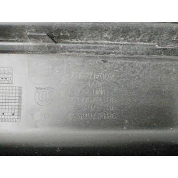 Recambio de paragolpes trasero para peugeot partner furgoneta/monovolumen (k9) 1.5 bluehdi 75 referencia OEM IAM 9816766580 9816