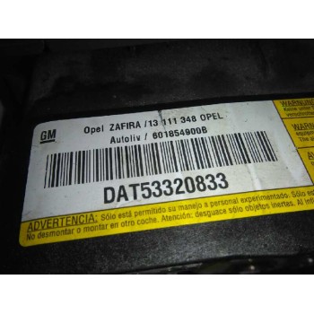 Recambio de airbag delantero izquierdo para opel zafira b enjoy referencia OEM IAM 13111348  