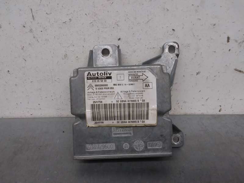 Recambio de centralita airbag para citroën c4 grand picasso 2.0 hdi fap referencia OEM IAM 9665396680  