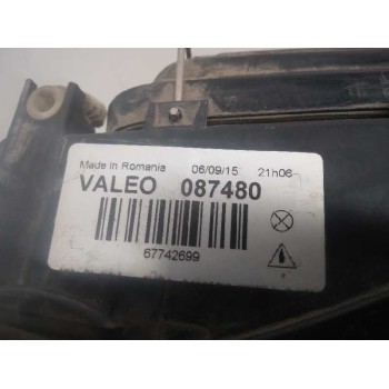 Recambio de faro izquierdo para seat leon (1m1) 1.6 16v referencia OEM IAM 087480 SOPORTE ROTO 