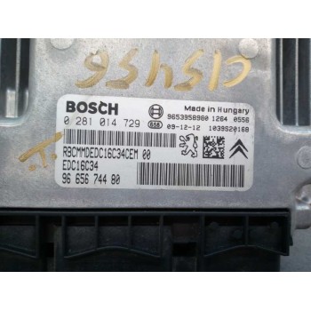 Recambio de centralita motor uce para citroën c4 grand picasso exclusive referencia OEM IAM 0281014729  9665674480
