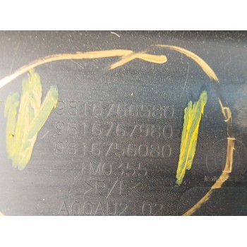 Recambio de paragolpes trasero para peugeot partner furgoneta/monovolumen (k9) 1.5 bluehdi 100 referencia OEM IAM 9816766580 981