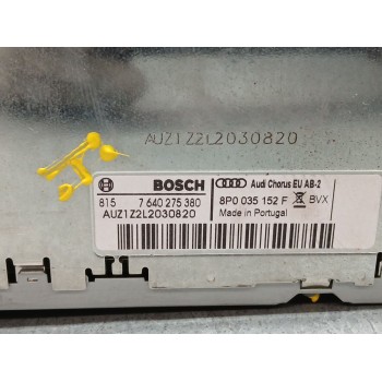 Recambio de sistema audio / radio cd para audi a3 (8p) 1.2 16v tfsi referencia OEM IAM 8p0035152f  7640275380