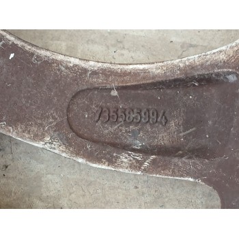 Recambio de llanta para fiat 500 l (330) basic referencia OEM IAM 7JX17 ET41 735585994 17 X1