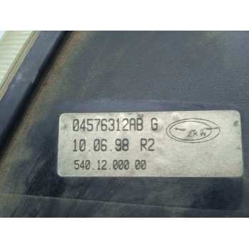 Recambio de faro derecho para chrysler voyager (gs) 2.0 16v cat referencia OEM IAM 04576312AB  