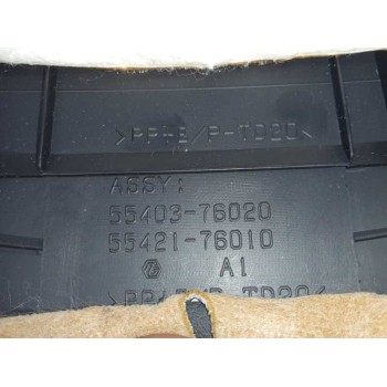 Recambio de plasticos para lexus ct 200h referencia OEM IAM 5540376020 VISERA CUADRO CUERO