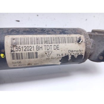 Recambio de amortiguador trasero izquierdo para porsche cayenne (9pa) 3.2 referencia OEM IAM 7l5513029r  