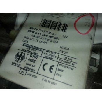 Recambio de centralita inmovilizador para bmw serie 3 compact (e46) 320td referencia OEM IAM 6905667  