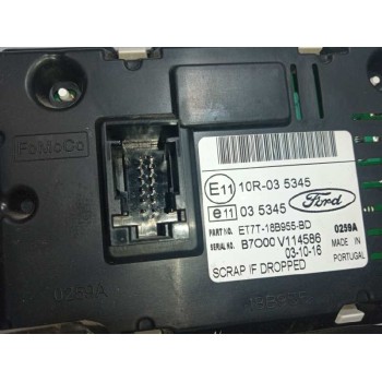 Recambio de pantalla multifuncion para ford tourneo courier (c4a) ambiente referencia OEM IAM ET7T18B955BD  