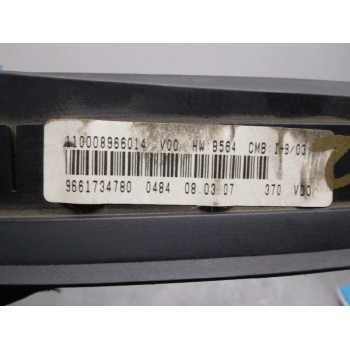 Recambio de cuadro instrumentos para citroën xsara picasso 1.6 hdi sx referencia OEM IAM 9661734780  
