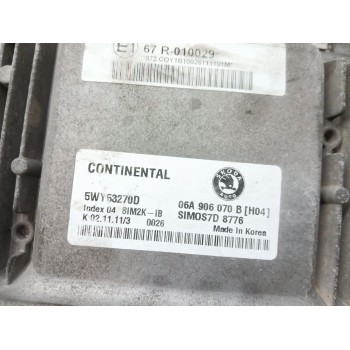 Recambio de centralita motor uce para skoda octavia berlina (1z3) collection referencia OEM IAM 5WY53270D 06A906070B 