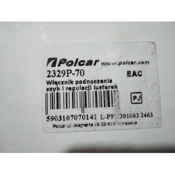 Recambio de mando elevalunas delantero izquierdo para citroën c4 berlina referencia OEM IAM 2329P70 NUEVO 4 TECLAS NO PLEGABLE