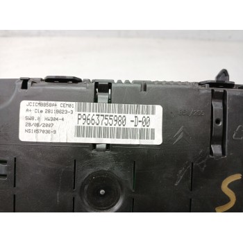 Recambio de cuadro instrumentos para citroën c4 grand picasso avatar referencia OEM IAM 9663755980  