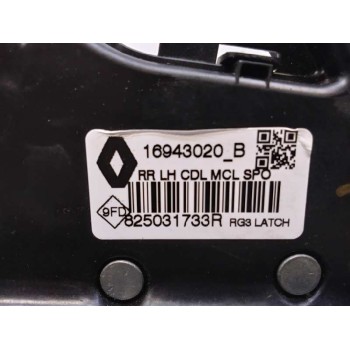 Recambio de cerradura puerta trasera izquierda para renault megane iv berlina 5p limited referencia OEM IAM 825031733R 16943020B