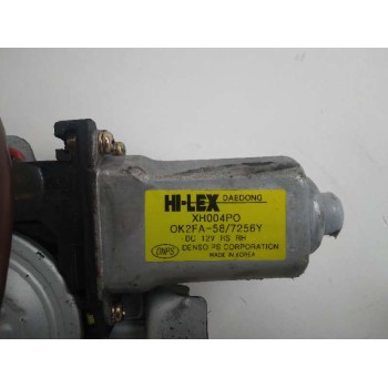 Recambio de elevalunas delantero derecho para kia carens 2.0 turbodiesel cat referencia OEM IAM 0K2FA587256Y ELÉCTRICO 2 PINES 