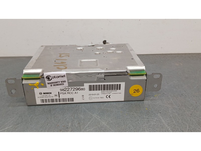 Recambio de sistema audio / radio cd para citroën c4 picasso feel referencia OEM IAM 9822729680  