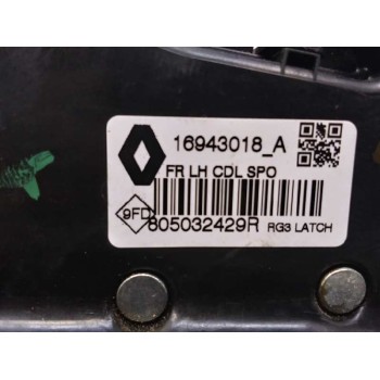 Recambio de cerradura puerta delantera izquierda para renault megane iv berlina 5p limited referencia OEM IAM 805032429R 1694301