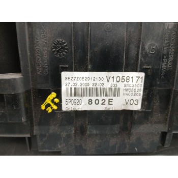 Recambio de cuadro instrumentos para seat altea (5p1) 2.0 tdi referencia OEM IAM 5p0920802e 5p0920802e 